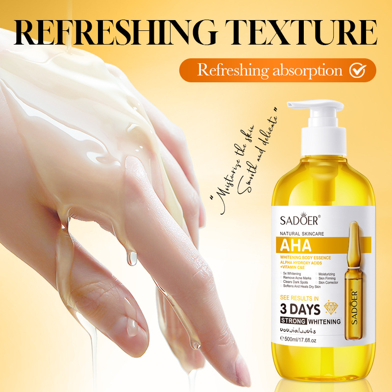SADOER AHA Whitening Body Esse - Hyaluronic Acid Facial Serum review and price