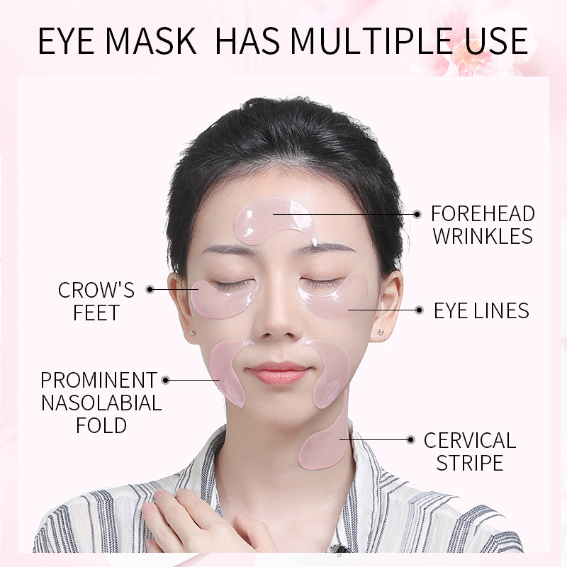 10Pcs=5Pairs Nonapeptide Sakur - Collagen Under Eye Patches review and price