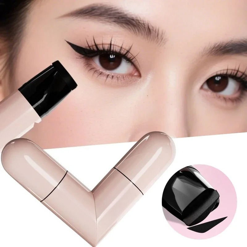 1Pc Rotate Eyeliner Stamp Inte - Waterproof Liquid Eyeliner Pen review and price