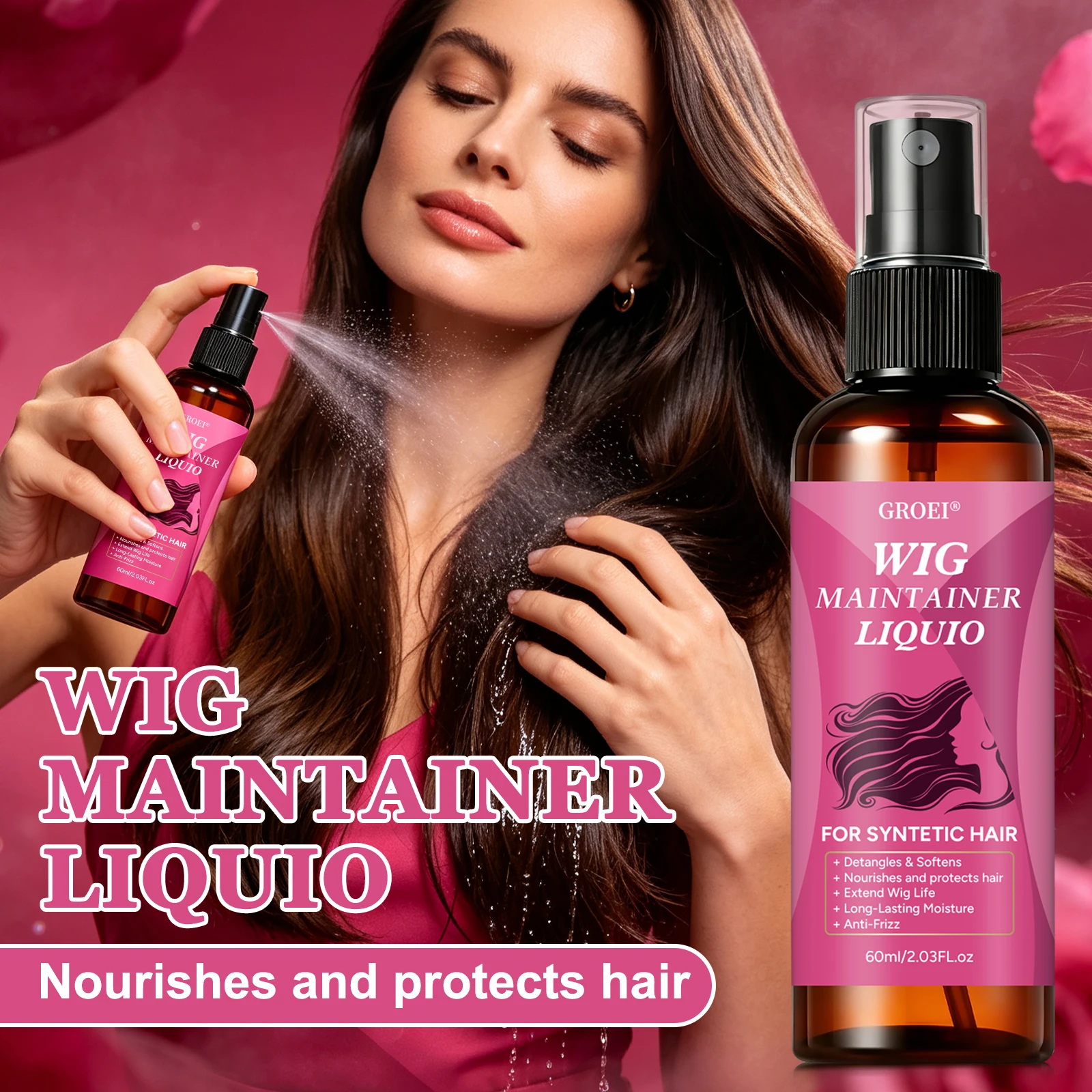GROEI Anti‑Frizz Wig Maintaine - Hair Care review and price
