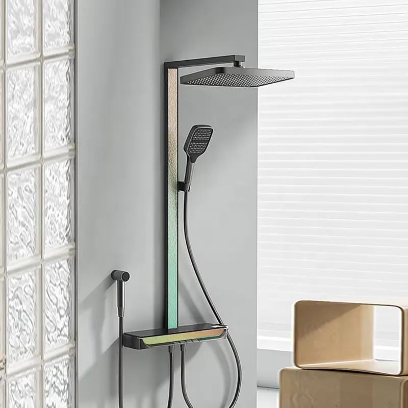 Brass Digital Waterfall Shower - Massage review and price