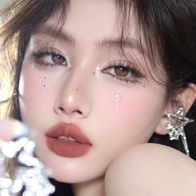 White Rhinestones 2mm 3mm 4mm  - Makeup review and price