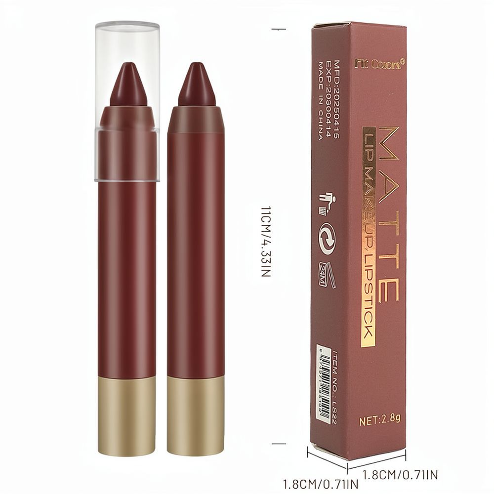 For Fit Colors Matte Lipstick  - Matte Velvet Lip Tint Long Lasting review and price