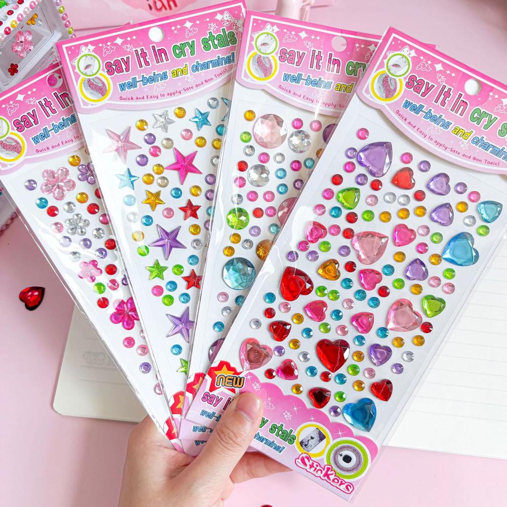Self-Adhesive Face Rhinestones - Makeup review and price
