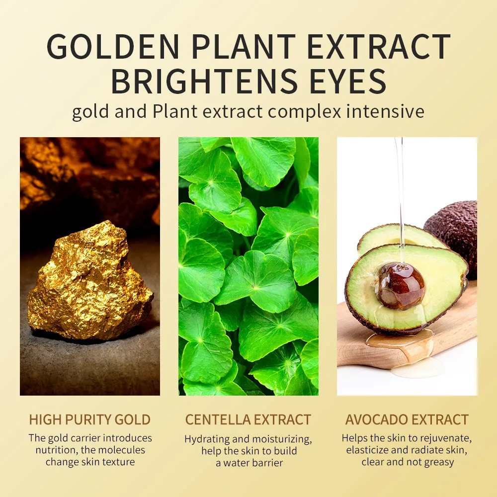 120pcs Avocado Golden Collagen - Collagen Under Eye Patches review and price