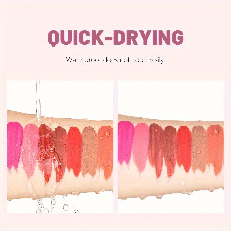 1pcs Waterproof Matte Velvet L - Matte Velvet Lip Tint Long Lasting review and price