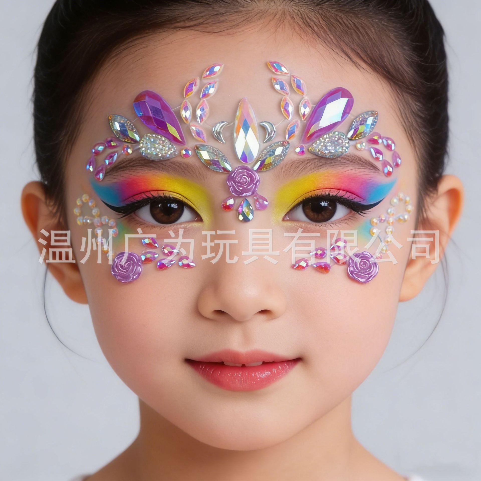 Face Rhinestone Stickers Self  - Makeup review and price
