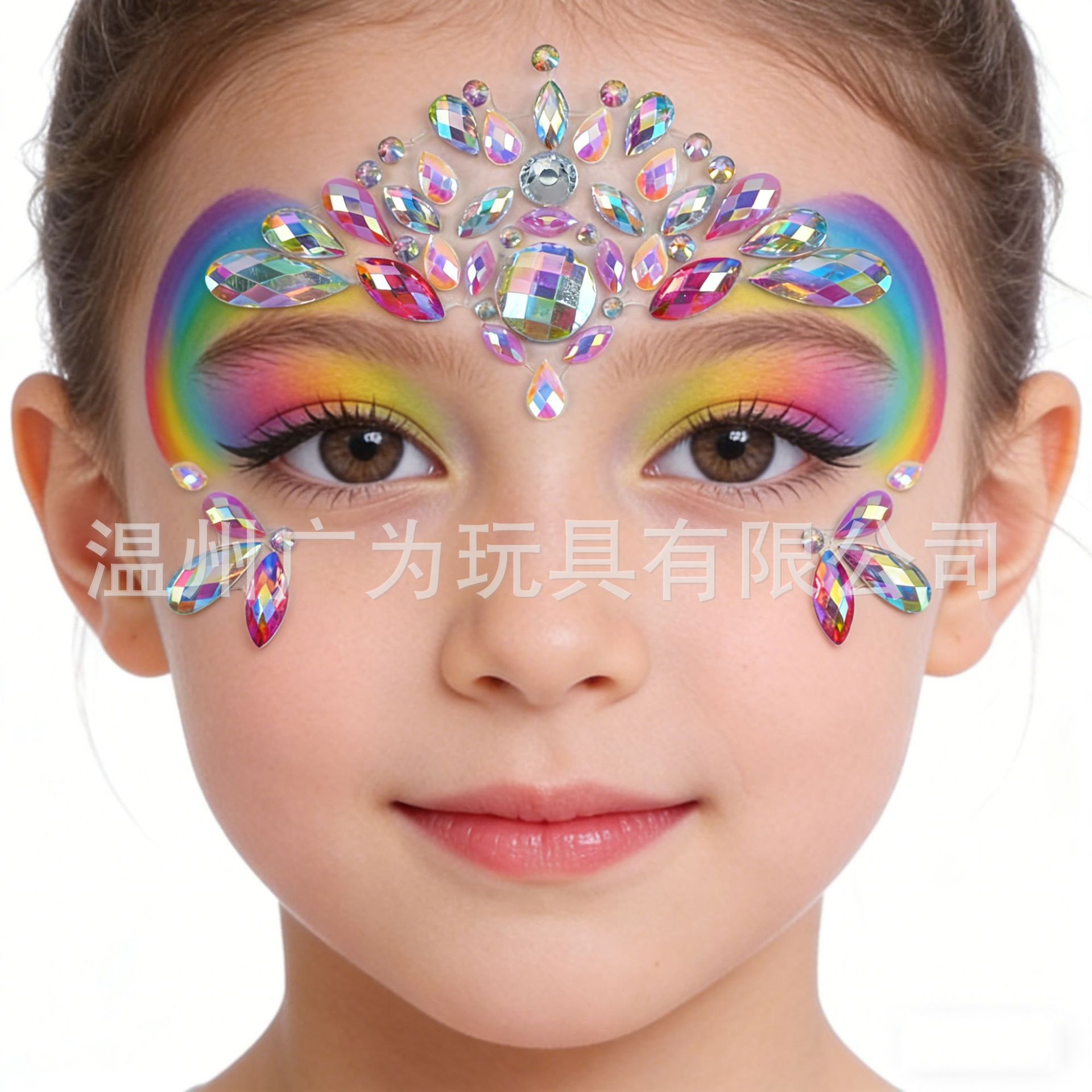 Face Rhinestone Stickers Self  - Makeup review and price