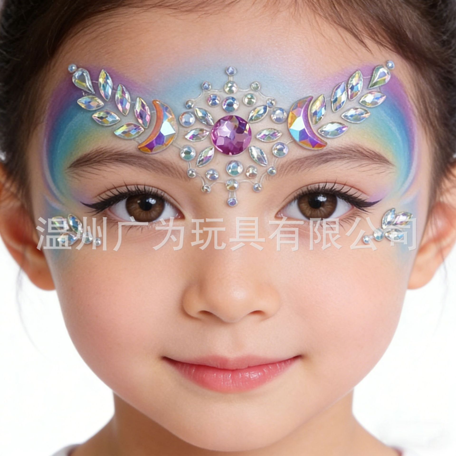 Face Rhinestone Stickers Self  - Makeup review and price